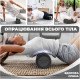 Масажний ролик (роллер) гладкий PowerPlay 4021 Fitness Roller Чорний (45x15см.)