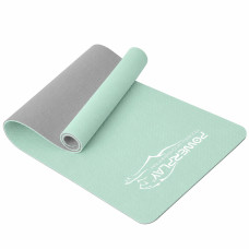 Килимок для йоги та фітнесу PowerPlay 4150 TPE Premium Performance Mat М'ятний (183x61x0.6 см.)