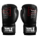 Боксерські рукавиці TITLE DYNAMIC STRIKE HEAVY BAG GLOVES Black 14 oz