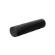 Масажний ролик (роллер) гладкий PowerPlay 4021 Fitness Roller Чорний (90x15см.)