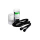 Скакалка PowerPlay 4201 Basic Jump Rope Чорна (2,8m.)