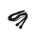 Скакалка PowerPlay 4201 Basic Jump Rope Чорна (2,8m.)