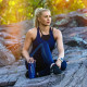 Шейкер спортивний SmartShake Original2GO One 800ml Navy Blue (Original)