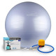 М'яч для фітнесу (фітбол) PowerPlay 4001 Ø75 cm Gymball Sky Blue + помпа