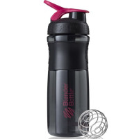 Шейкер спортивний (пляшка) BlenderBottle SportMixer 28oz/820ml Black/Pink (Original)