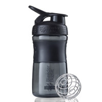 Шейкер спортивний (пляшка) BlenderBottle SportMixer 20oz/590ml Black (Original)