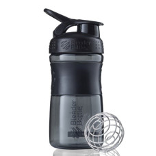 Шейкер спортивний (пляшка) BlenderBottle SportMixer 20oz/590ml Black (Original)