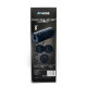 Набір для йоги PowerPlay PP_4008 EPP Foam Roller Set роллер + 2 масажні м'ячі Чорно-синій