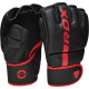 Рукавиці для ММА RDX F6 KARA Matte Red XL (капа у комплекті)