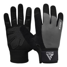 Рукавички для фітнесу RDX W1 Full Finger Plus Grey L