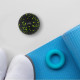 Масажний м'яч PowerPlay PP-4350 Epp Massage Ball (d8) Чорно/Зелений