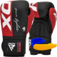 Боксерські рукавиці RDX REX F4 RED/BLACK-16 унцій (капа в комплекті)