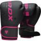 Боксерські рукавиці RDX F6 MATTE PINK-10OZ (капа в комплекті)