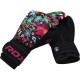 Боксерські рукавиці RDX FL-3 FLORAL BLACK-12 унцій (капа в комплекті)