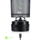 Шейкер спортивний електричний VOLTRX Gallium 600 мл. Tritan Green