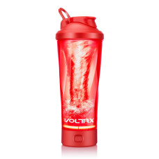 Шейкер спортивний електричний VOLTRX VortexBoost 600 мл. Tritan Red