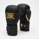 Боксерські рукавиці Leone GN059D Black/Gold 16 унцій (капу в комплекті)