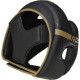 Боксерський шолом RDX F6 KARA Matte Golden S (капа в комплекті)
