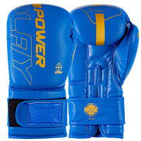 Боксерські рукавиці PowerPlay 3089 Alpha Сині 16 унцій