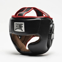 Боксерський шолом Leone CS426 FULL COVER Black L