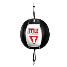Груша боксерська на розтяжках TITLE Classic Double End Bag 3.0 White/Red розмір 8