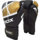 Боксерські рукавички RDX Rex Leather Black 8 ун.