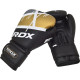 Боксерські рукавички RDX Rex Leather Black 8 ун.