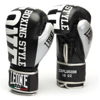 Боксерські рукавички Leone Explosion Black 10 ун.
