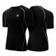 Рашгард з коротким рукавом RDX Lycra Black S