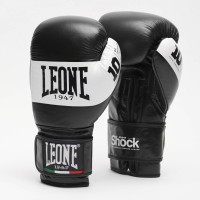 Боксерські рукавички Leone Shock Black 10 ун.