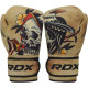 Боксерські рукавиці RDX T14 HARRIER Brown Tattoo 12 ун.
