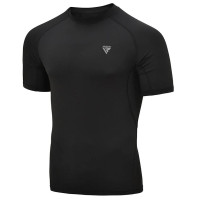 Рашгард із коротким рукавом RDX T15 Black S