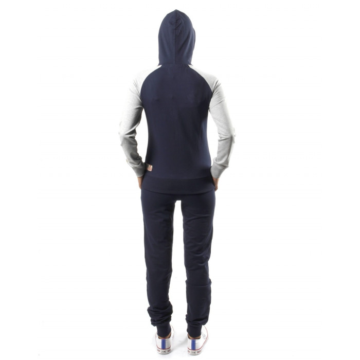 Спортивний костюм жіночий Leone Grey/Blue XS