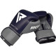 Боксерські рукавички RDX Leather Pro C4 Blue 12 ун.