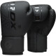 Боксерські рукавички RDX F6 Matte Black 10 ун.