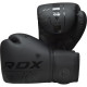 Боксерські рукавички RDX F6 Matte Black 10 ун.