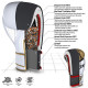 Боксерські рукавички RDX Rex Leather Gold 10 ун.