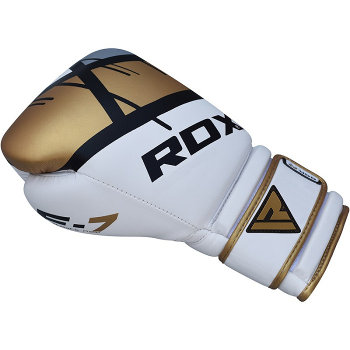 Боксерські рукавички RDX Rex Leather Gold 10 ун.