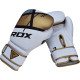 Боксерські рукавички RDX Rex Leather Gold 10 ун.