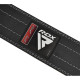 Пояс для важкої атлетики RDX Leather Black/White L