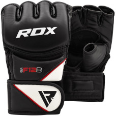 Рукавички ММА RDX Rex Leather Black S