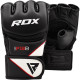 Рукавички ММА RDX Rex Leather Black S