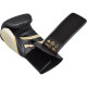 Боксерські рукавички RDX Leather Black White 16 ун.