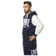 Толстовка Leone Fleece White/Blue S