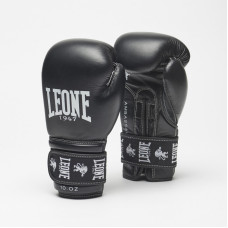 Боксерські рукавички Leone Ambassador Black 10 ун.
