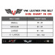 Пояс для важкої атлетики VNK Leather Pro S